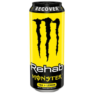 Monster Energy Rehab Tea + Lemon 500ml – VE = 12 STK