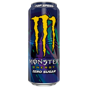 Monster Energy Top Speed Zero Sugar 500ml – VE = 12 STK