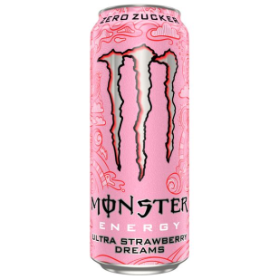 Monster Energy Ultra Strawberry Dreams 500ml – VE = 12 STK