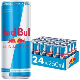 Red Bull Sugarfree 250ml – VE = 24 STK