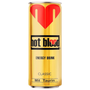 Hot Blood Energy Classic 330ml – VE = 24 STK