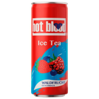 Hot Blood IceTea Waldfrucht 330ml – VE = 24 STK