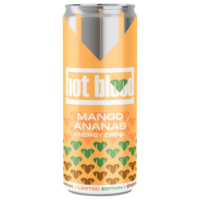 Hot Blood Energy Mango Ananas 330ml – VE = 24 STK