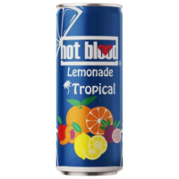 Hot Blood Lemonade Tropical 330ml – VE = 24 STK