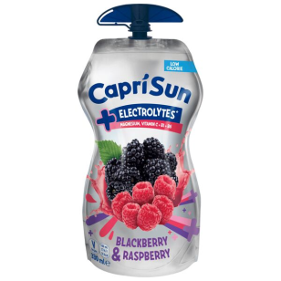 Capri Sun Beutel Electrolytes Blackberry Raspberry 300ml – VE = 15 STK