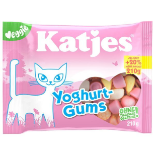 Katjes Yoghurt-Gums 210g – VE = 20 STK