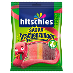 Hitschies Saure Drachenzungen 125g – VE = 20 STK