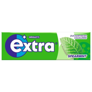 Wrigleys Extra Spearmint ohne Zucker 15g – VE = 30 STK
