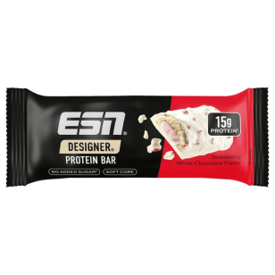 ESN Protein Bar White Chocolate Strawberry 45g – VE = 12 STK