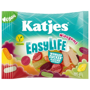 Katjes Easylife Winegums 195g – VE = 20 STK