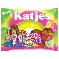 Katjes Peace&Love 210g – VE = 20 STK