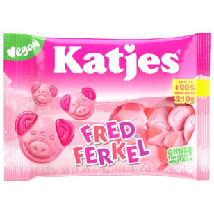 Katjes Fred Ferkel 210g – VE = 16 STK