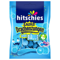 Hitschies Saure Drachenzungen Brizzle Bälle Blau...