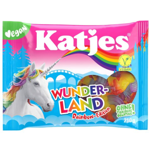 Katjes Wunderland Rainbow Edition 210g – VE = 20 STK