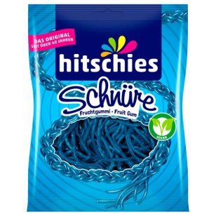 Hitschies Schnüre Blau 125g – VE = 15 STK