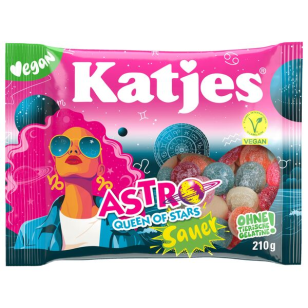 Katjes Astro Queen of Stars 210g – VE = 18 STK
