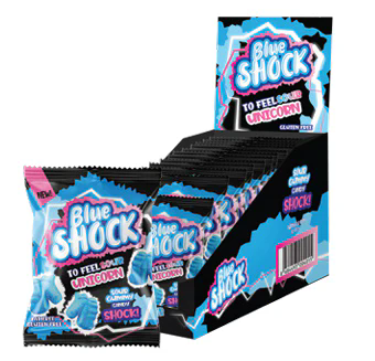 Halal Blue Shock Sour Unicorn 80g – VE = 12 STK