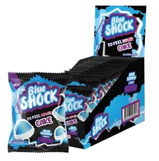 Halal Blue Shock Sour Cake 80g – VE = 12 STK
