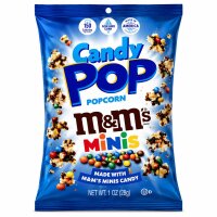 Candy Pop M&M Mini Popcorn 28g – VE = 8 STK