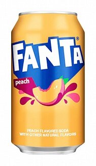 Fanta Peach USA 355ml – VE = 12 STK