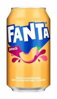 Fanta Peach USA 355ml – VE = 12 STK