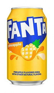 Fanta Pineapple USA 355ml – VE = 12 STK