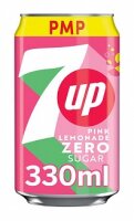 7Up Pink Lemonade Zero 330ml – VE = 24 STK