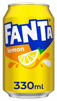 Fanta Lemon UK 330ml– VE = 24 STK