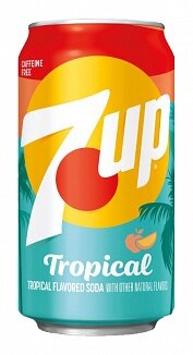 7up Tropical USA 355ml – VE = 12 STK