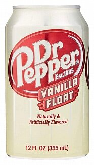 Dr Pepper Vanilla Float USA 355ml – VE = 12 STK