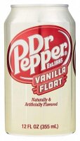 Dr Pepper Vanilla Float USA 355ml – VE = 12 STK