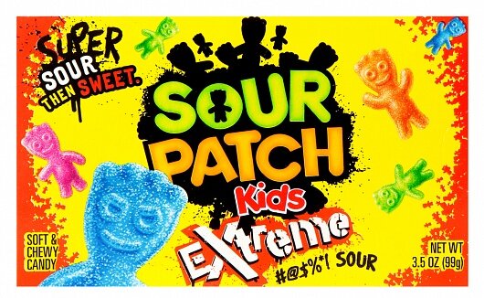 Sour Patch Kids Extreme Box 99g – VE = 12 STK