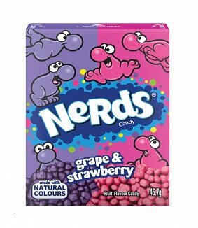 Nerds Grape & Strawberry 47g – VE = 36 STK