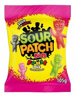 Sour Patch Kids Fruit Mix 130g – VE = 10 STK