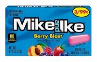 Mike and Ike Berry Blast Mini Box 22g – VE = 24 STK