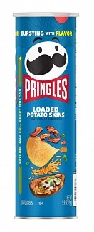 Pringles Loaded Potato Skins USA 158g – VE = 14 STK