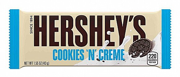 Hersheys Cookies n Creme 43g – VE = 36 STK