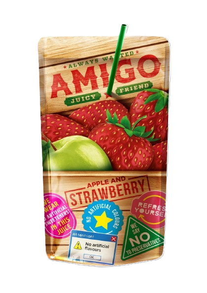 Amigo Strawberry 8x200ml – VE = 1 x 8 STK