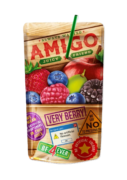 Amigo Very Berry 8x200ml – VE = 1 x 8 STK