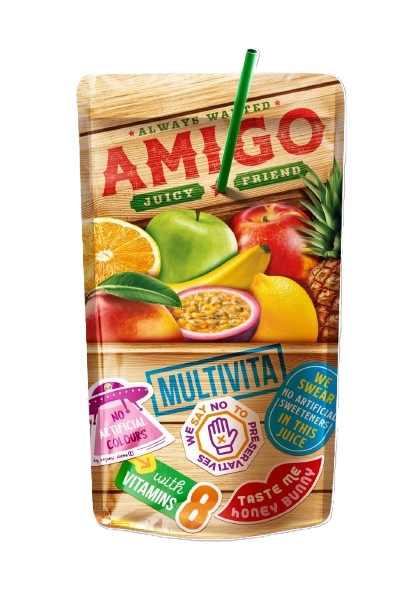 Amigo Multivitamin 8x200ml – VE = 1 x 8 STK