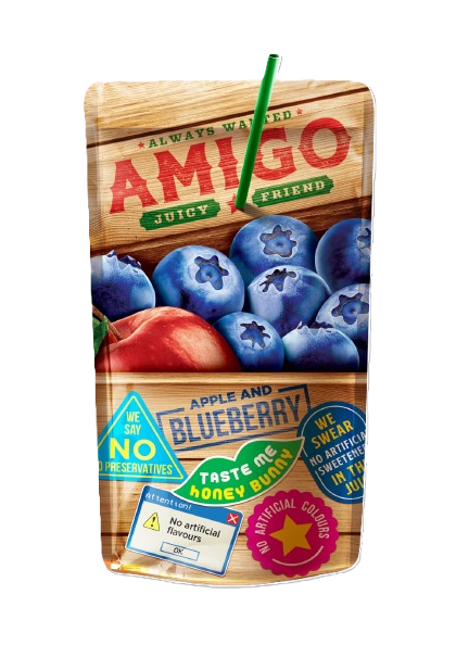 Amigo Blueberry 8x200ml – VE = 1 x 8 STK